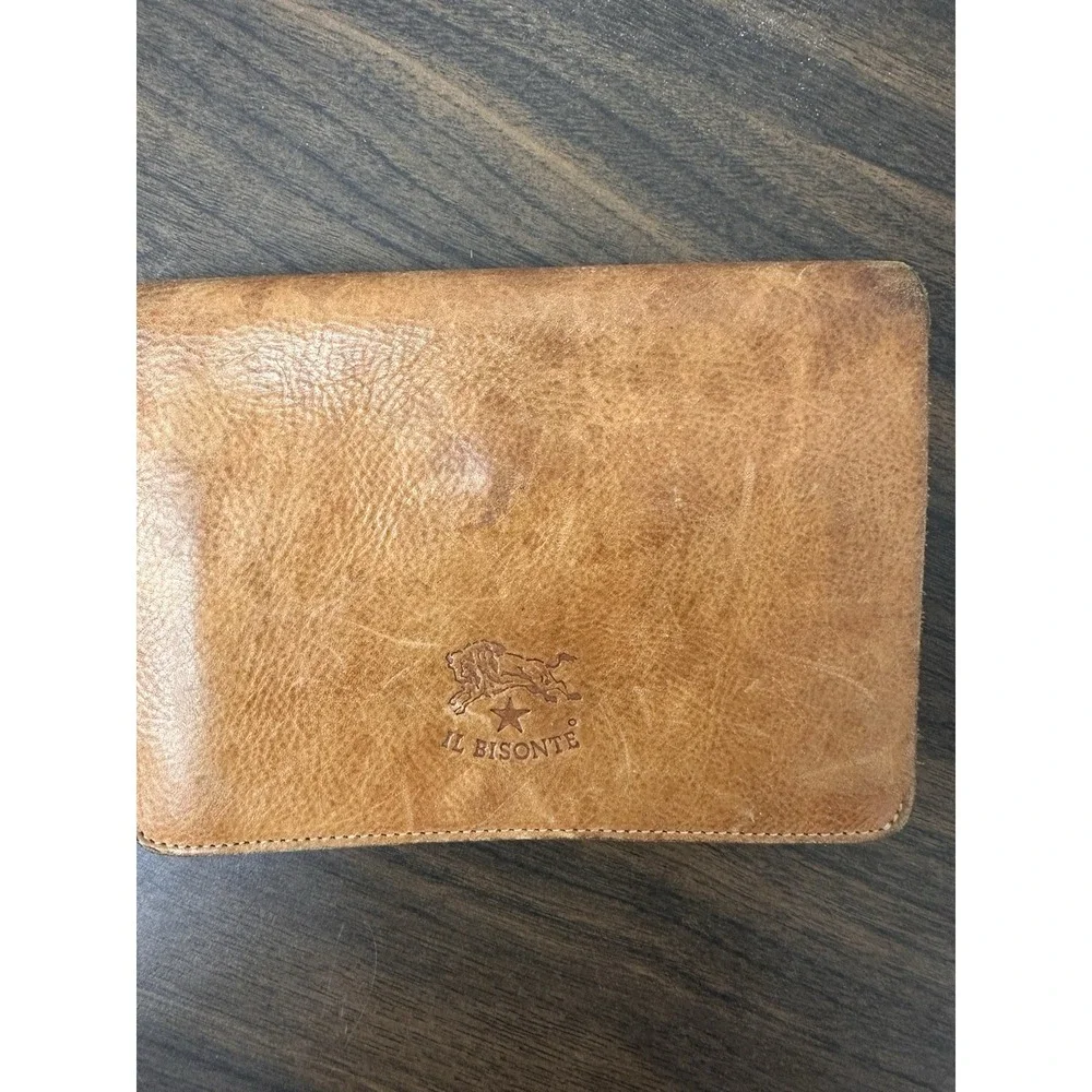 Il Bisonte Men's Leather Card Case
